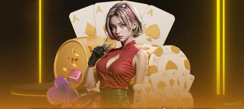 Big win animation on love777 slot Jogo